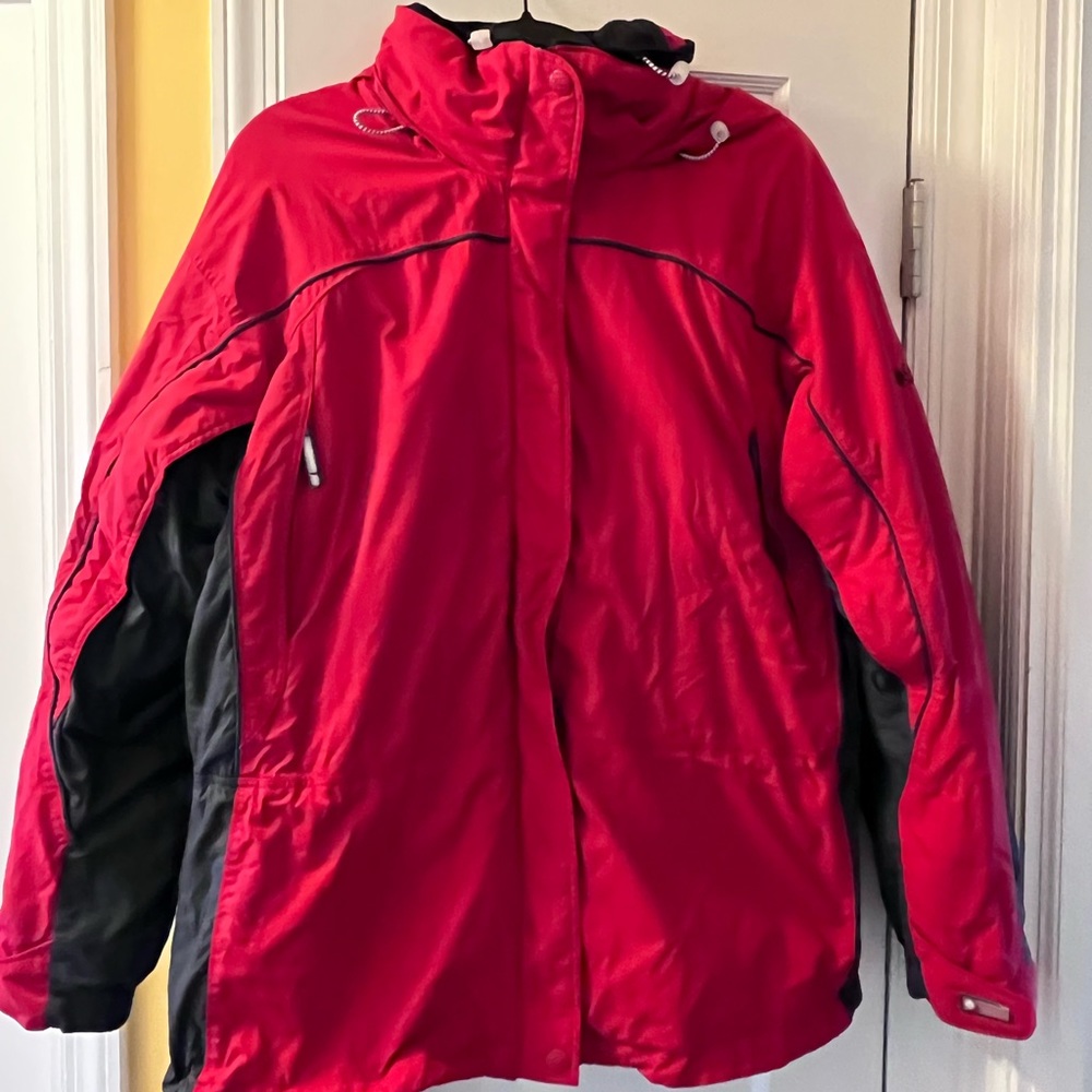 Columbia 3 in 1 interchange jacket, women’s size XL